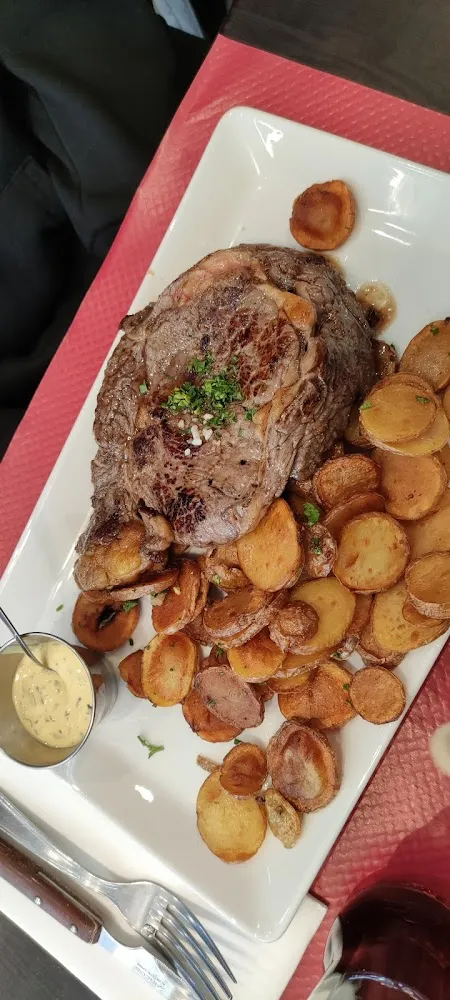 Rumsteck Frites Maison